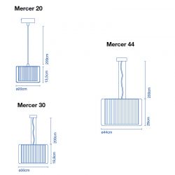 Suspension Lamp MERCER 20 Marset