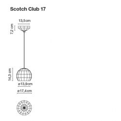 Lámpara de Suspensión SCOTCH CLUB Marset