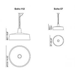 Led Suspension Lamp SOHO Marset