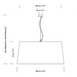 Suspension Lamp GT7 Santa & Cole