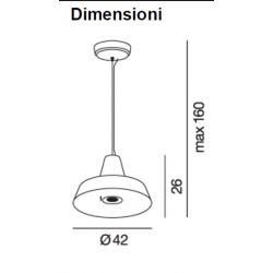 Suspension Lamp OFFICINA H1 Rotaliana