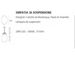 Suspension Lamp EMPATIA 36 LED Artemide