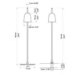 Led Table Lamp ASCENT Luceplan