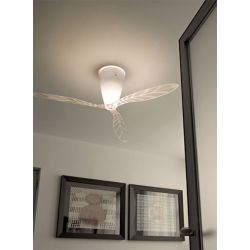 Ceiling Fan BLOW Luceplan With Light and Remote Control