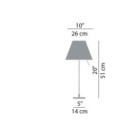 Lámpara de Mesa COSTANZINA LED Luceplan