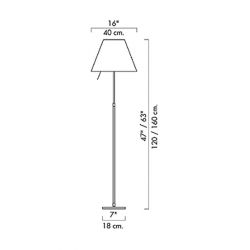 Floor Lamp COSTANZA Luceplan