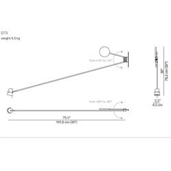 Aplique Led COUNTERBALANCE Luceplan