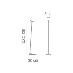 Led Floor Lamp Skan Vibia