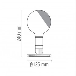 Table Lamp LAMPADINA Flos