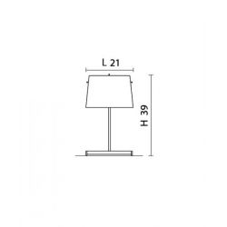 Lámpara Mesa TA-4037 Av Mazzega 