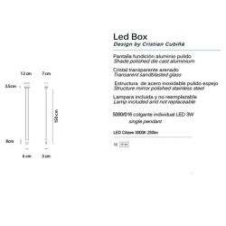 Led Suspension Lamp LED BOX Almalight
