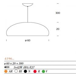 Suspension Lamp PANGEN Fontana Arte