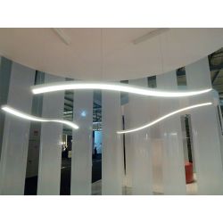 Led Suspension Lamp SERPENTINE Fontana Arte