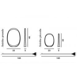 Lámpara de Mesa Led ANISHA Foscarini