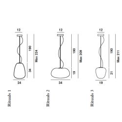 Lámpara de Suspensión RITUALS Foscarini