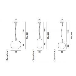 Lámpara de Suspensión CHOUCHIN Foscarini