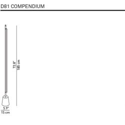 Lámpara de Pie Led COMPENDIUM Luceplan