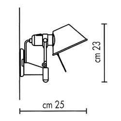 Wall Lamp TOLOMEO FARETTO Artemide