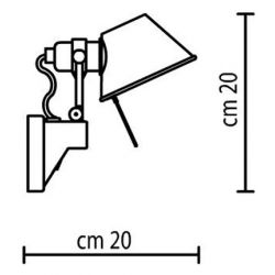 Lámpara Aplique TOLOMEO MICRO FARETTO Artemide