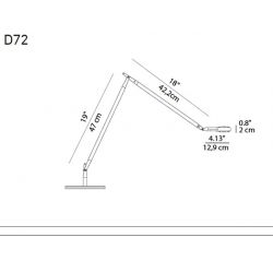 Led Table Lamp OTTO WATT Luceplan