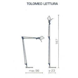 Floor Lamp TOLOMEO LETTURA Artemide
