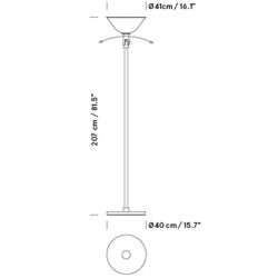 Floor Lamp GATCPAC Santa & Cole