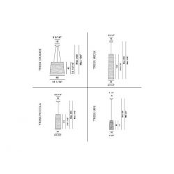 Lámpara de Suspensión TRESS Foscarini