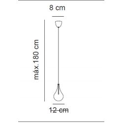 Suspension Lamp DROP 1 Almalight