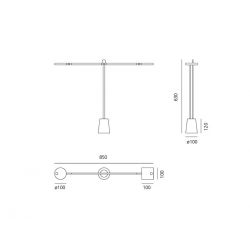 Lámpara Mesa EQUILIBRIST Artemide