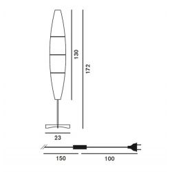 Floor Lamp HAVANA Foscarini