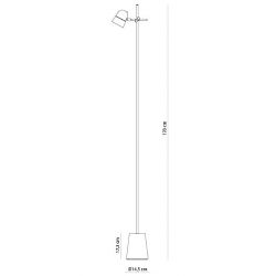 Led Floor Lamp COUNTERBALANCE Luceplan