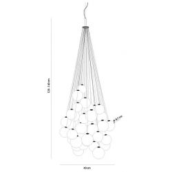 Suspensión Led STOCHASTIC Luceplan