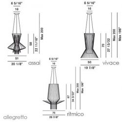 Suspension Lamp ALLEGRETTO Foscarini