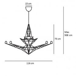 Lámpara Suspensión LIGHTWEIGHT Foscarini