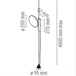 Lámpara de Suspensión Led OK Flos 