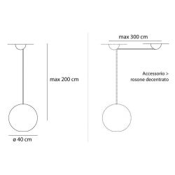 Lámpara Suspensión AGGREGATO SOSPENSIONE Artemide