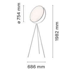 Led Floor Lamp SUPERLOON Flos