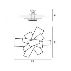 Ceiling Lamp BIG BANG Foscarini