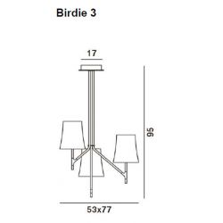 Lámpara Plafón BIRDIE Foscarini