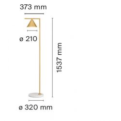 Led Floor Lamp CAPTAIN FLINT Flos