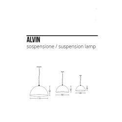 Suspension Lamp ALVIN Zava 