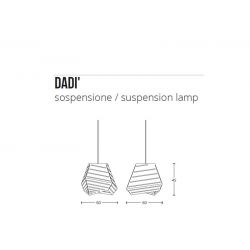 Lámpara Suspensión DADI Zava
