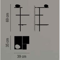 Lámpara Aplique SUITE 6031 Vibia