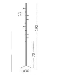 Coat Stand MIRAC Mobles 114