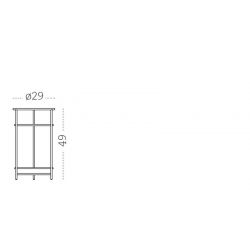 Umbrella Stand PLATEA Mobles 114