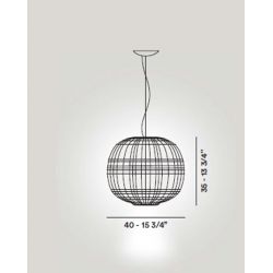 Suspension Lamp TARTAN Foscarini