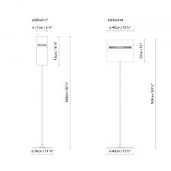 Floor Lamp ASPEN F17 Blux
