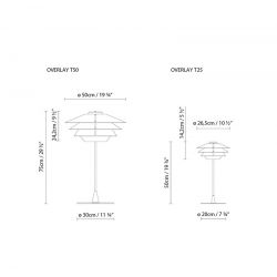 Table Lamp OVERLAY T Blux