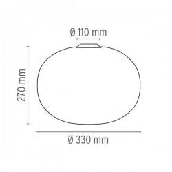 Lámpara Plafón GLO-BALL C1 Flos