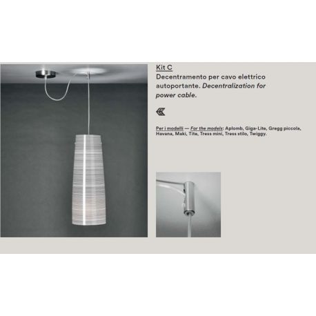 DECENTRALIZATION KIT C for Foscarini Lamps